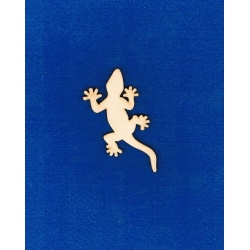 SKLEJKA #3mm Jaszczurka 7,5cm  salamandra , zwierzęta leśne, gady